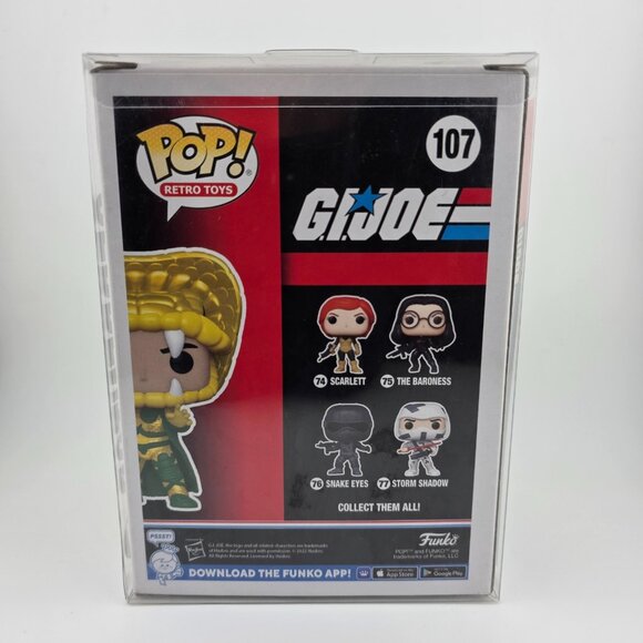 2022 Funko Pop! G.I. Joe #107 Serpentor Summer Convention Vinyl Figure NEW - Picture 2 of 5